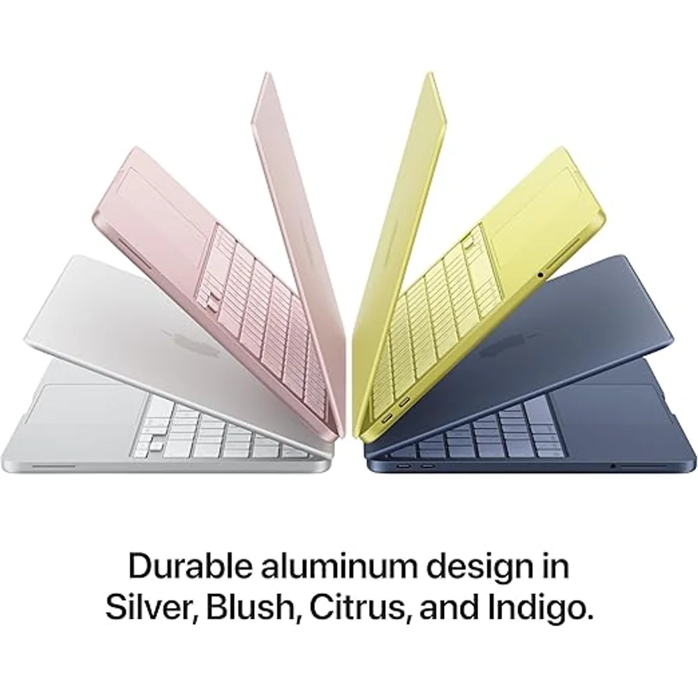 حاسوب أبل MacBook Neo النيلي (Indigo) مقاس 13 بوصة بسعة 512 جيجابايت – معالج A18 Pro، ذاكرة 8 جيجابايت، Touch ID، شاشة Liquid Retina – نسخة الإمارات TDRA 9 MacBook Neo النيلي 512GB لوحة المفاتيح مع Touch ID