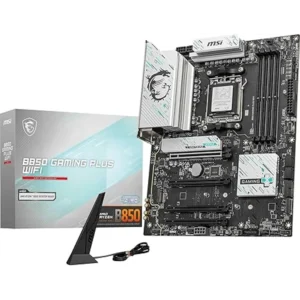 MSI B850 Gaming Plus WiFi Motherboard - AMD AM5, DDR5 8200+ MT/s, PCIe 5.0, M.2 Gen5, Wi-Fi 7, 5G LAN