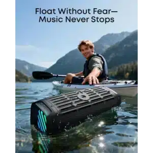 Soundcore Boom 3i by Anker – Compact Outdoor Speaker, 50W, IP68 Waterproof, Floatable, BassUp 2.0, Bluetooth 5.3