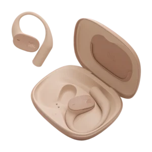 JBL Sense Lite Beige – Open-Ear Wireless Earbuds, OpenSound Technology, 32H Battery, IP54