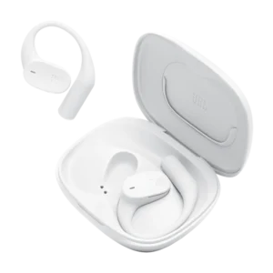 JBL Sense Lite White – Open-Ear Wireless Earbuds, OpenSound Technology, 32H Battery, IP54