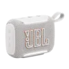JBL Go 5 White - Ultra-Portable Waterproof Speaker, JBL Sound, Auracast, Edge Lighting