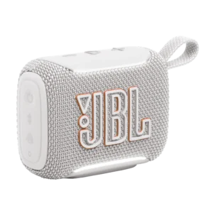 JBL Go 5 White - Ultra-Portable Waterproof Speaker, JBL Sound, Auracast, Edge Lighting