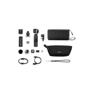 DJI Osmo Pocket 4 Creator Combo – 3-Axis Gimbal Camera, 4K HDR, DJI Mic 3, Wide-Angle Lens