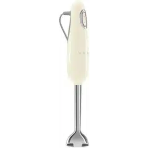 SMEG Retro Hand Blender with Accessories Cream 700W Stainless Steel Multi Function Stick Blender