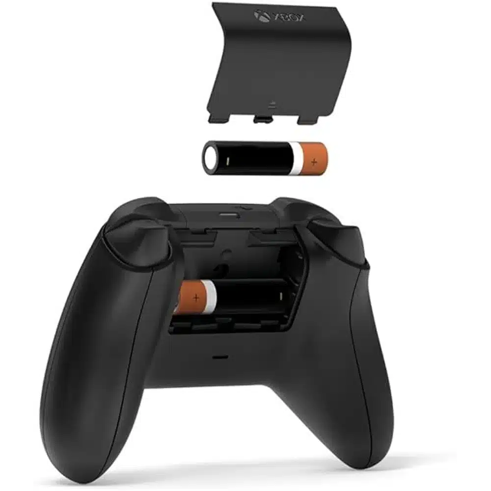 Xbox Wireless Controller Carbon Black for Xbox Series X|S, Xbox One, Windows PC and Mobile with Bluetooth, Share Button and Hybrid D-Pad 4 Xbox Wireless Controller Carbon Black for Xbox Series X|S, Xbox One, Windows PC and Mobile with Bluetooth, Share Button and Hybrid D-Pad - Image 4