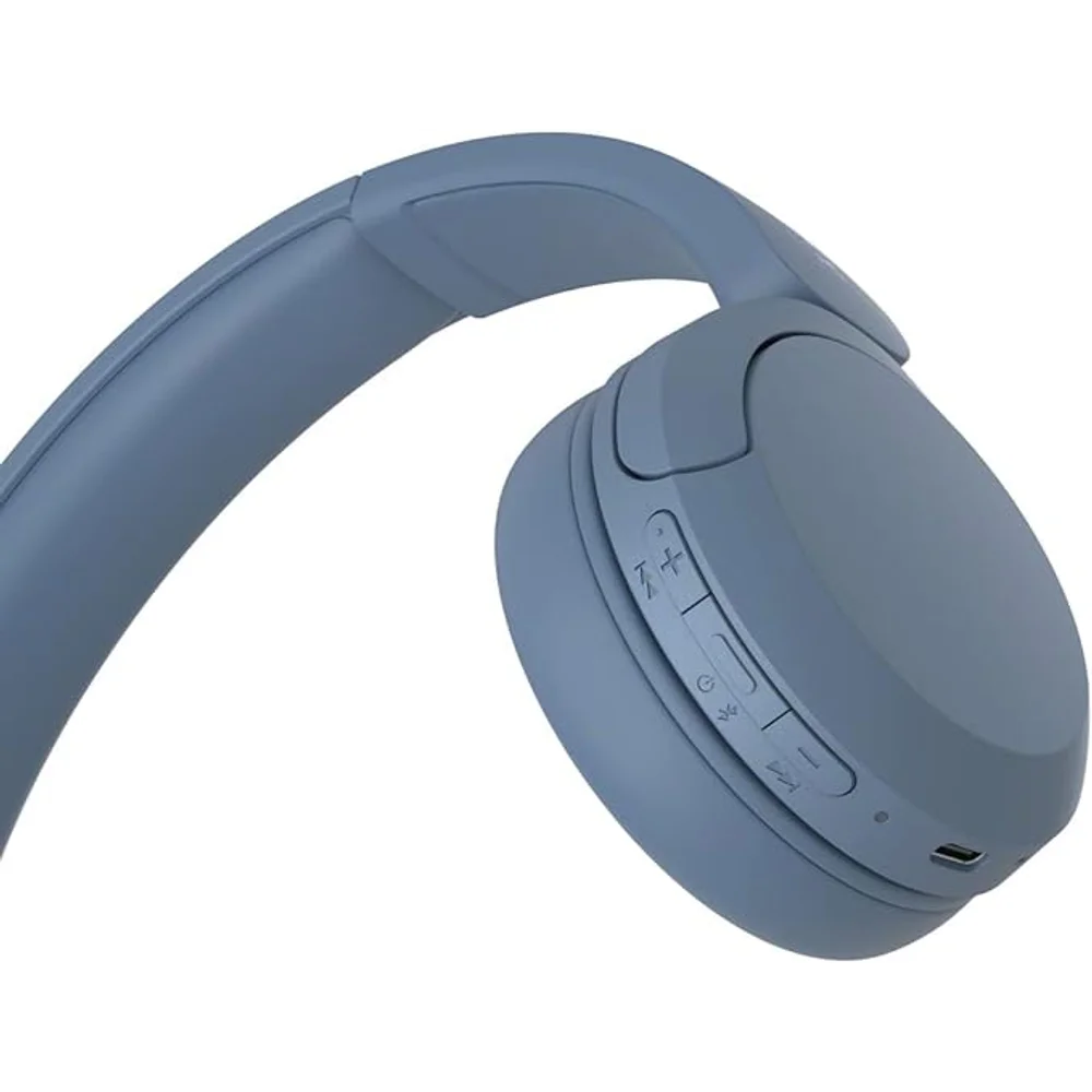 Sony WH CH520 Wireless Bluetooth On Ear Headphones Blue 4 Sony WH CH520 Wireless Bluetooth On Ear Headphones Blue - Image 4