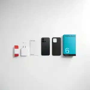OnePlus Nord 6 Pitch Black – 12GB+256GB, Snapdragon 8s Gen 4, 165FPS Gaming, 9000mAh