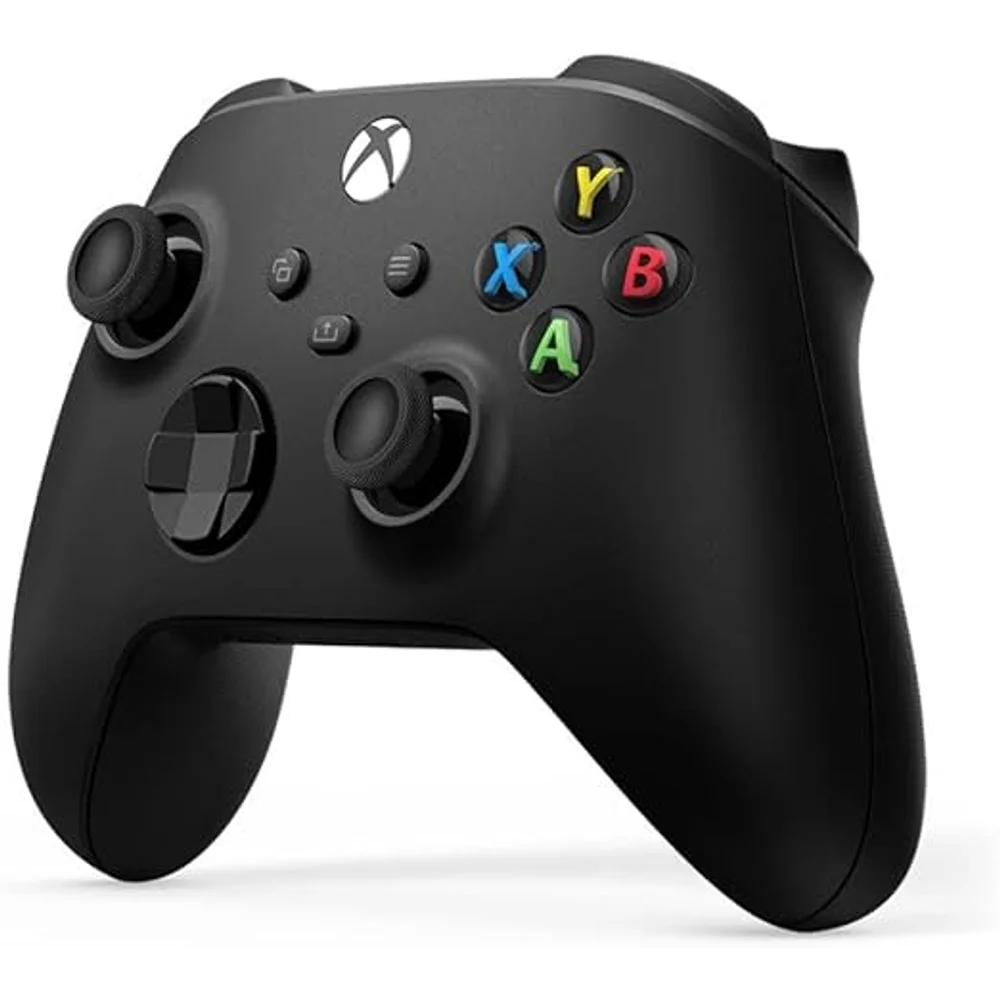 Xbox Wireless Controller Carbon Black for Xbox Series X|S, Xbox One, Windows PC and Mobile with Bluetooth, Share Button and Hybrid D-Pad 2 Xbox Wireless Controller Carbon Black for Xbox Series X|S, Xbox One, Windows PC and Mobile with Bluetooth, Share Button and Hybrid D-Pad - Image 2