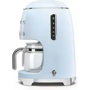Smeg Drip Filter Coffee Machine Pastel Blue 50 s Style Programmable Coffee Maker