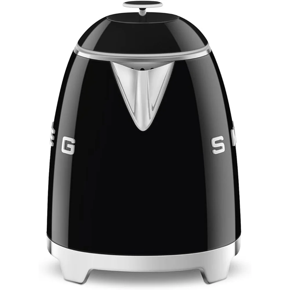 SMEG Mini Kettle Black 1L Retro Stainless Steel Electric Tea Coffee Kettle 6 SMEG Mini Kettle Black 1L Retro Stainless Steel Electric Tea Coffee Kettle - Image 6