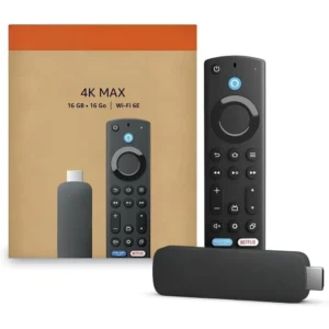 Fire TV Stick 4K Max (2nd Gen, 2025) - 16GB Storage, Wi-Fi 6E, AI-Powered Streaming, Alexa Voice Remote