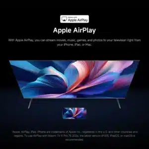 Xiaomi TV A Pro 75 2026 4K UHD Smart Google TV with QLED Display Dolby Audio HDR10 Support