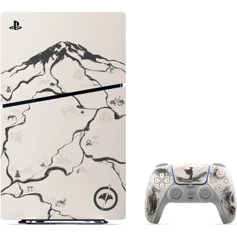 PlayStation 5 Console Ghost of Yotei Black Limited Edition Bundle - USA, Slim, 1TB 3 PlayStation 5 Console Ghost of Yotei Black Limited Edition Bundle - USA, Slim, 1TB - Image 3