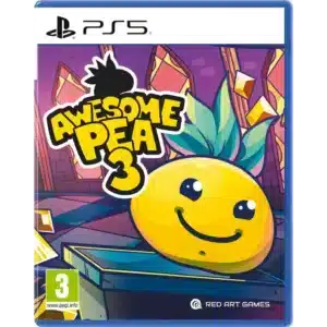 Awesome Pea 3 PS5 - Retro Arcade Platformer, Fast-Paced Action, Pixel Art