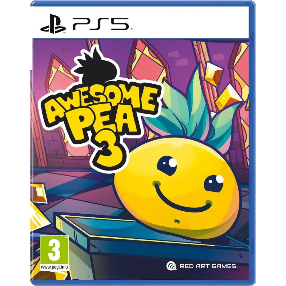 Awesome Pea 3 PS5 - Retro Arcade Platformer, Fast-Paced Action, Pixel Art 1 Awesome Pea 3 PS5 - Retro Arcade Platformer, Fast-Paced Action, Pixel Art