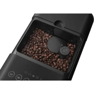 smeg BCC Coffee Machine with Milk System Black Matte Medium Size Automatic Bean to Cup Espresso Maker with Milk Frother
