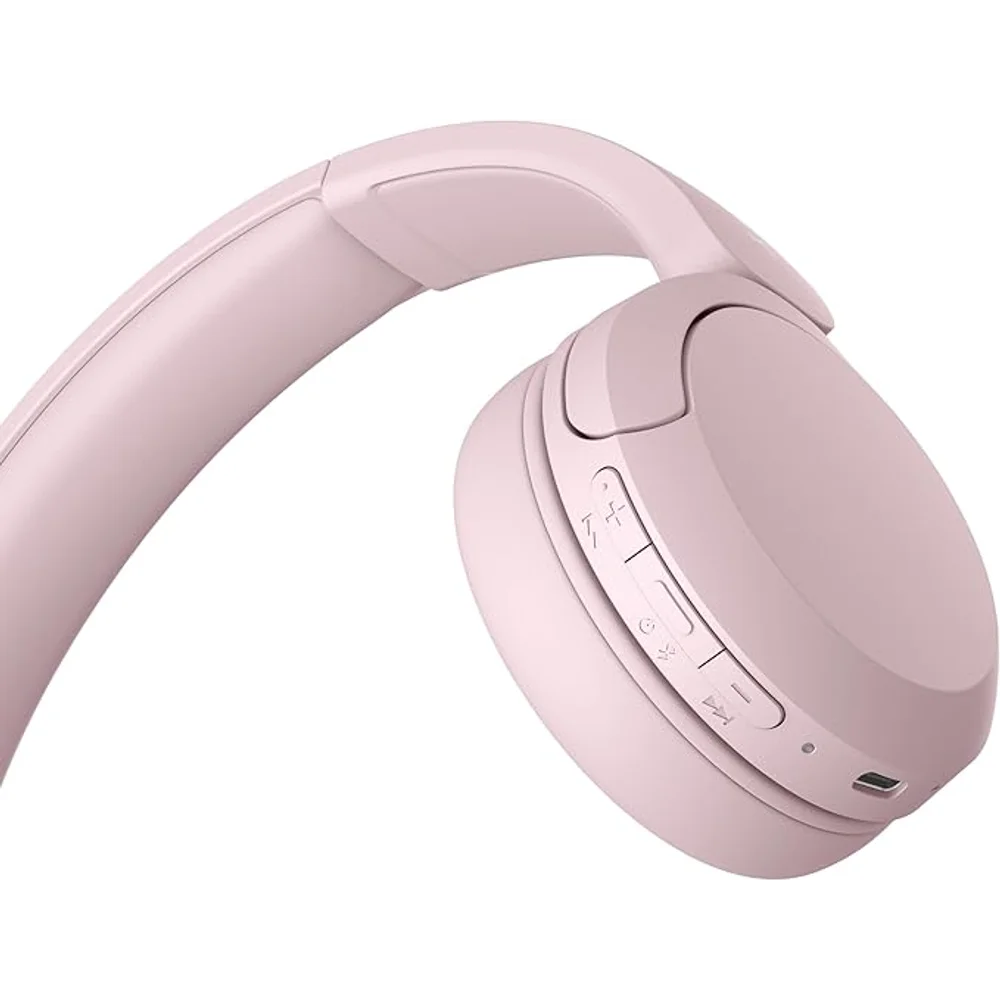 Sony WH-CH520 Wireless Bluetooth On Ear Headphones Pink 2 Sony WH-CH520 Wireless Bluetooth On Ear Headphones Pink - Image 2