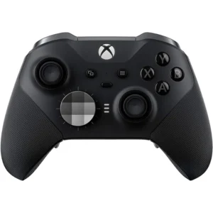 Microsoft Xbox Elite Wireless Controller Series 2 Black - Adjustable Thumbsticks, Wrap Grip, 40H Battery, Bluetooth, USB-C