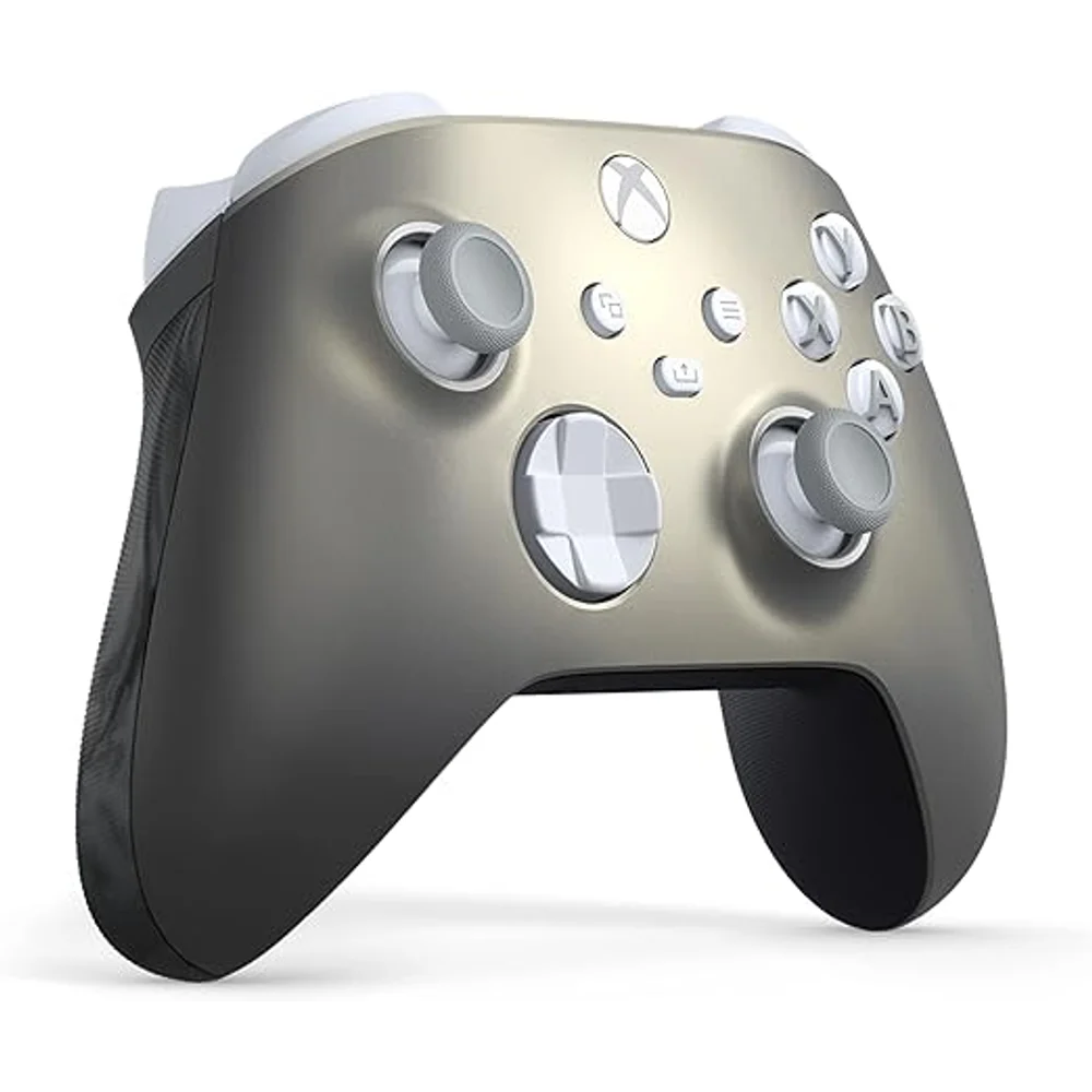 يد تحكم Xbox فضي متدرّج اللاسلكية — إصدار خاص، لـ Xbox Series X|S وXbox One والكمبيوتر والموبايل، بطاريتين AA 5 يد تحكم Xbox فضي متدرّج اللاسلكية — إصدار خاص، لـ Xbox Series X|S وXbox One والكمبيوتر والموبايل، بطاريتين AA - الصورة 5