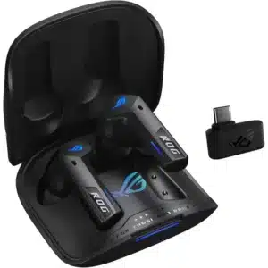 ROG Cetra True Wireless SpeedNova Black - Gaming Earbuds, 2.4GHz/Bluetooth, 24-bit/96kHz, ANC, 46H Battery