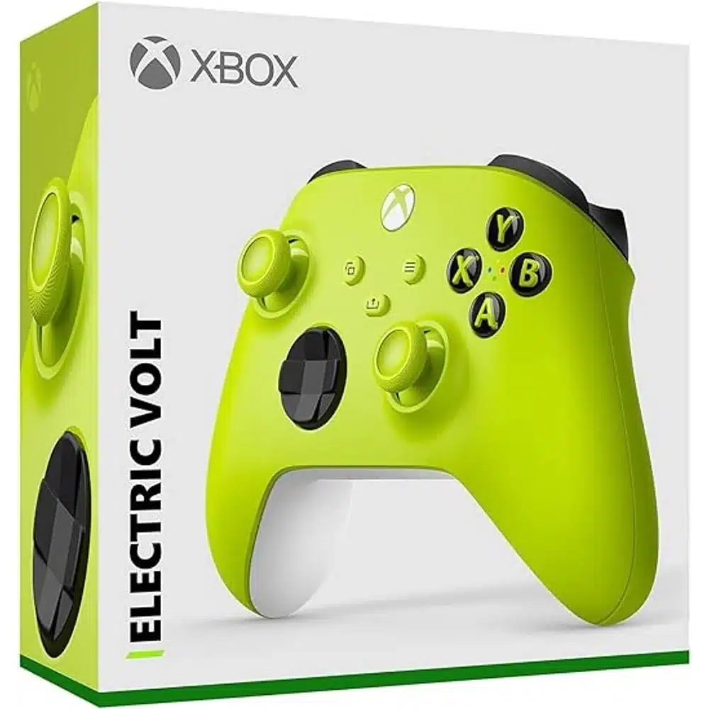 Xbox Wireless Controller Electric Volt for Xbox Series X|S Xbox One Windows PC Neon Yellow Green Wireless Gaming Controller 7 Xbox Wireless Controller Electric Volt for Xbox Series X|S Xbox One Windows PC Neon Yellow Green Wireless Gaming Controller - Image 7