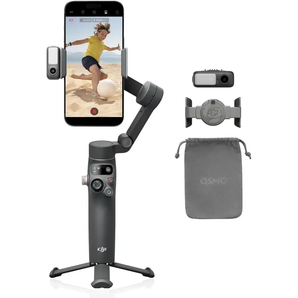 DJI Osmo Mobile 8P - Pro Gimbal with Frametap Remote, ActiveTrack 8.0, 10h Battery 1 DJI Osmo Mobile 8P - Pro Gimbal with Frametap Remote, ActiveTrack 8.0, 10h Battery