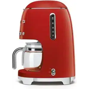 Smeg Drip Filter Coffee Machine Red 50 s Style Programmable Coffee Maker