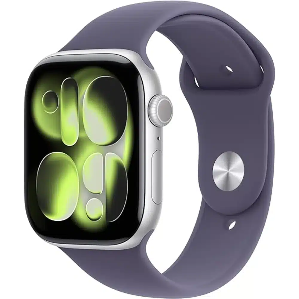 Apple Watch Series 11 GPS 42mm Silver Aluminum Case with White Sport Band 1 Apple Watch Series 11
