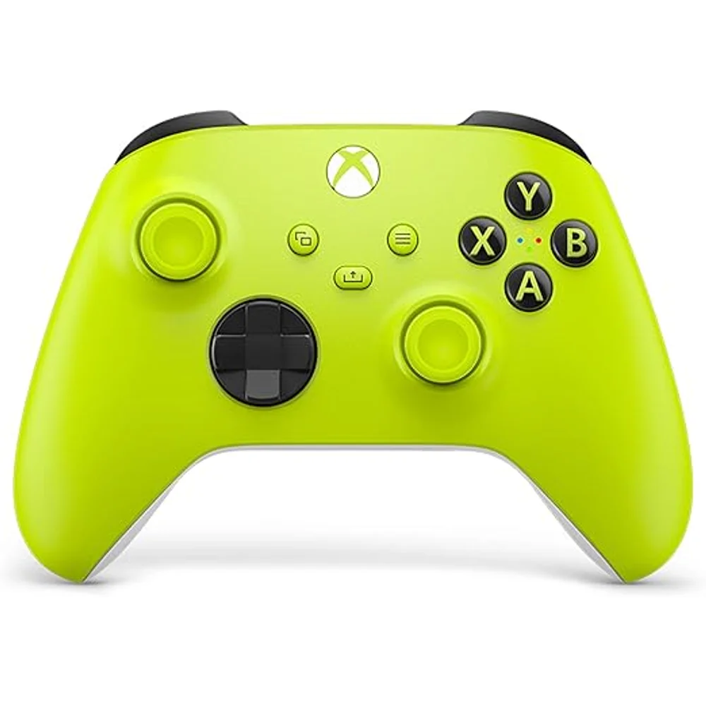 Xbox Wireless Controller Electric Volt for Xbox Series X|S Xbox One Windows PC Neon Yellow Green Wireless Gaming Controller 1 Xbox Wireless Controller Electric Volt