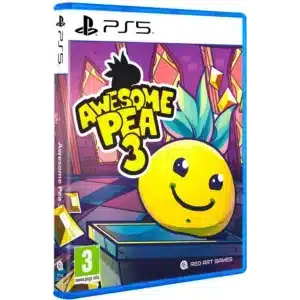 Awesome Pea 3 PS5 – Retro Arcade Platformer, Fast-Paced Action, Pixel Art