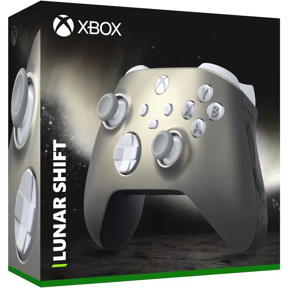 Xbox Wireless Controller Lunar Shift Special Edition for Xbox Series X|S Xbox One Windows PC Silver Color Shift Wireless Gaming Controller 2 Xbox Wireless Controller Lunar Shift Special Edition for Xbox Series X|S Xbox One Windows PC Silver Color Shift Wireless Gaming Controller - Image 2