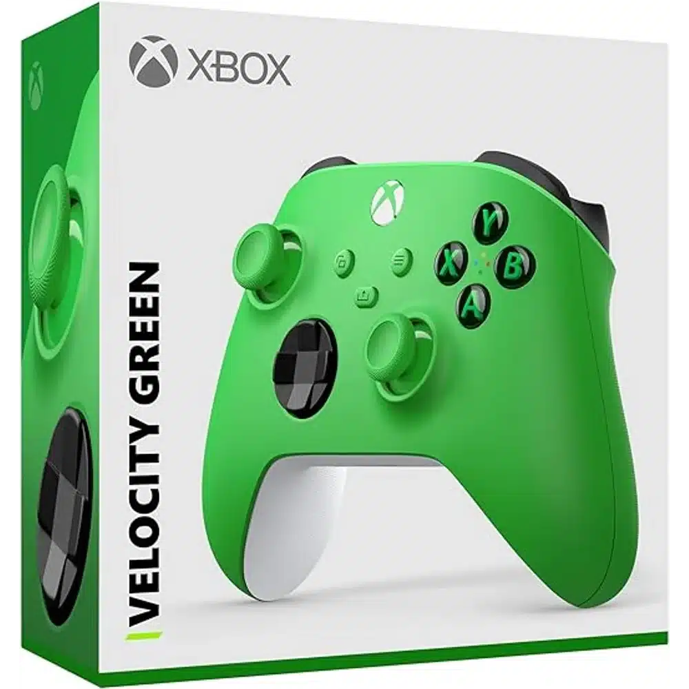 Xbox Wireless Controller Velocity Green for Xbox Series X|S Xbox One Windows PC Green Wireless Gaming Controller 4 Xbox Wireless Controller Velocity Green for Xbox Series X|S Xbox One Windows PC Green Wireless Gaming Controller - Image 4