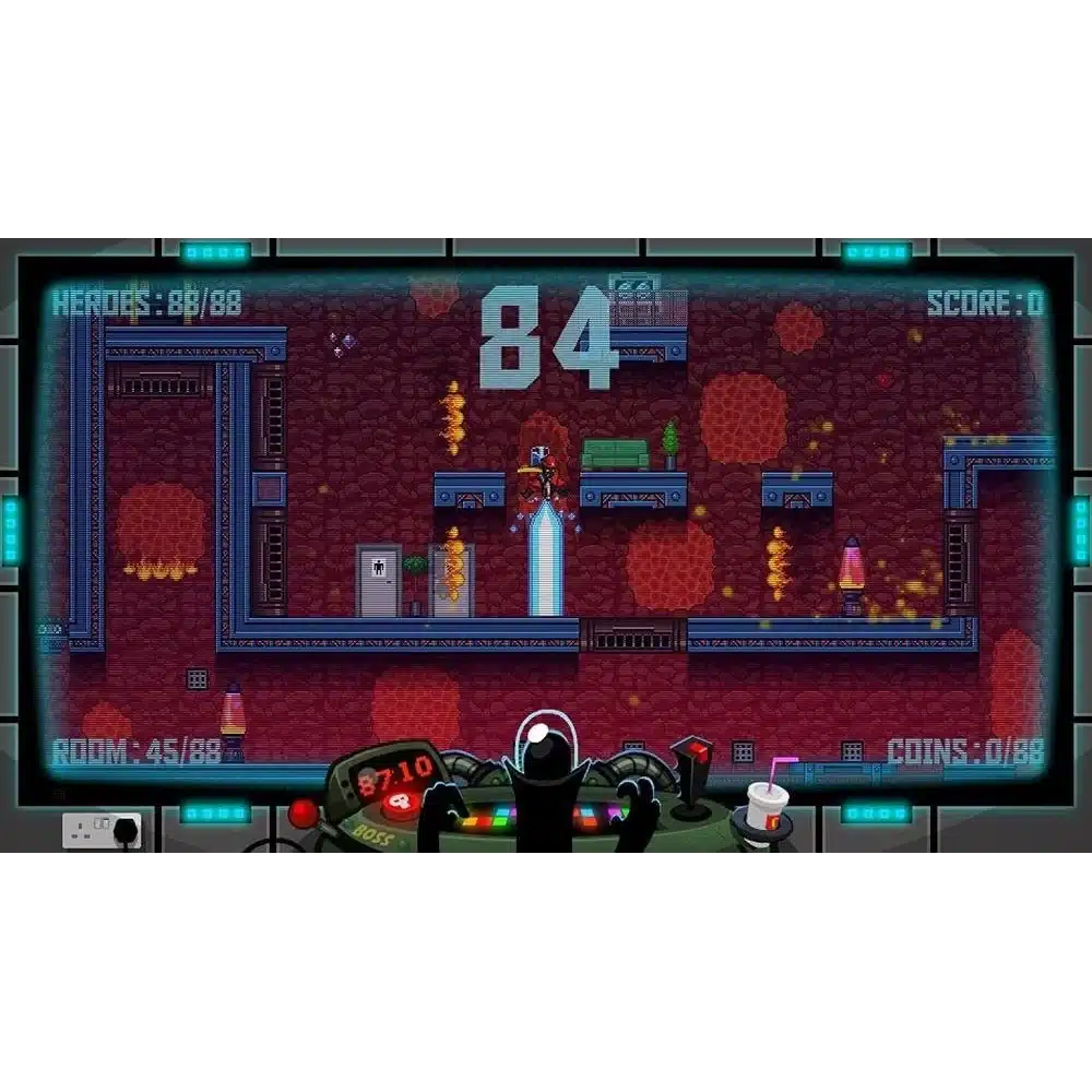Rising Star Games 88 Heroes 98 Heroes Edition Switch - Roguelike Platformer, 98 Playable Heroes, Co-op Multiplayer 2 Rising Star Games 88 Heroes 98 Heroes Edition Switch product view - Totot.ae