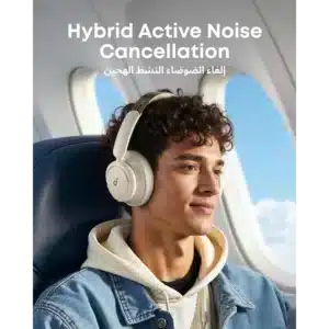 Anker Soundcore Life Q30 Wireless Noise Cancelling Over Ear Headphones White Hybrid ANC Bluetooth 5.0 40–60H Battery