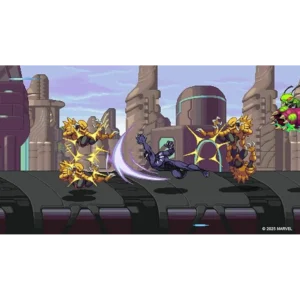 Marvel Cosmic Invasion PS5 – Pixel Art Beat ‘Em Up, 4-Player Co-op, 15 Marvel Heroes, Retro Action Game