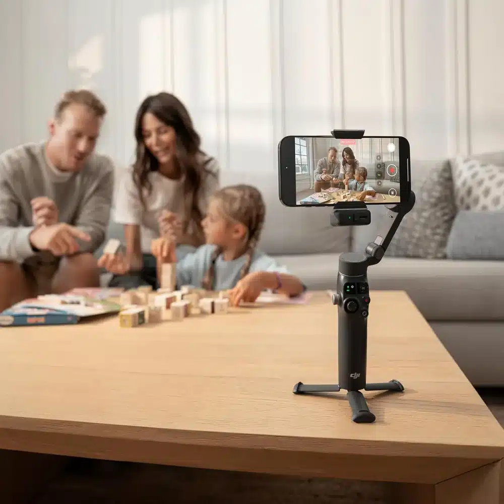 DJI Osmo Mobile 8P - Pro Gimbal with Frametap Remote, ActiveTrack 8.0, 10h Battery 5 DJI Osmo Mobile 8P - Pro Gimbal with Frametap Remote, ActiveTrack 8.0, 10h Battery - Image 5