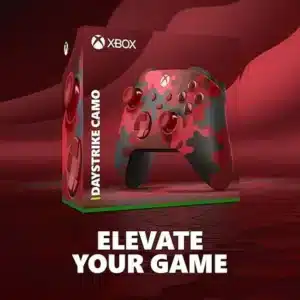Xbox Wireless Controller Daystrike Camo Special Edition for Xbox Series X|S Xbox One Windows PC Red Camouflage Wireless Gaming Controller
