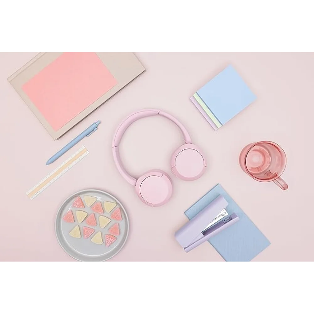 Sony WH-CH520 Wireless Bluetooth On Ear Headphones Pink 4 Sony WH-CH520 Wireless Bluetooth On Ear Headphones Pink - Image 4