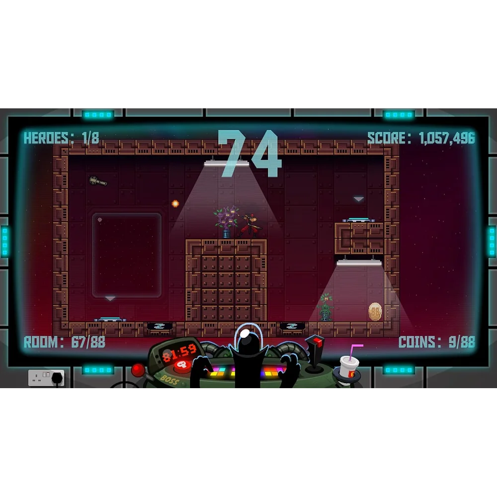Rising Star Games 88 Heroes 98 Heroes Edition Switch - Roguelike Platformer, 98 Playable Heroes, Co-op Multiplayer 11 Rising Star Games 88 Heroes 98 Heroes Edition Switch detail view - Totot.ae
