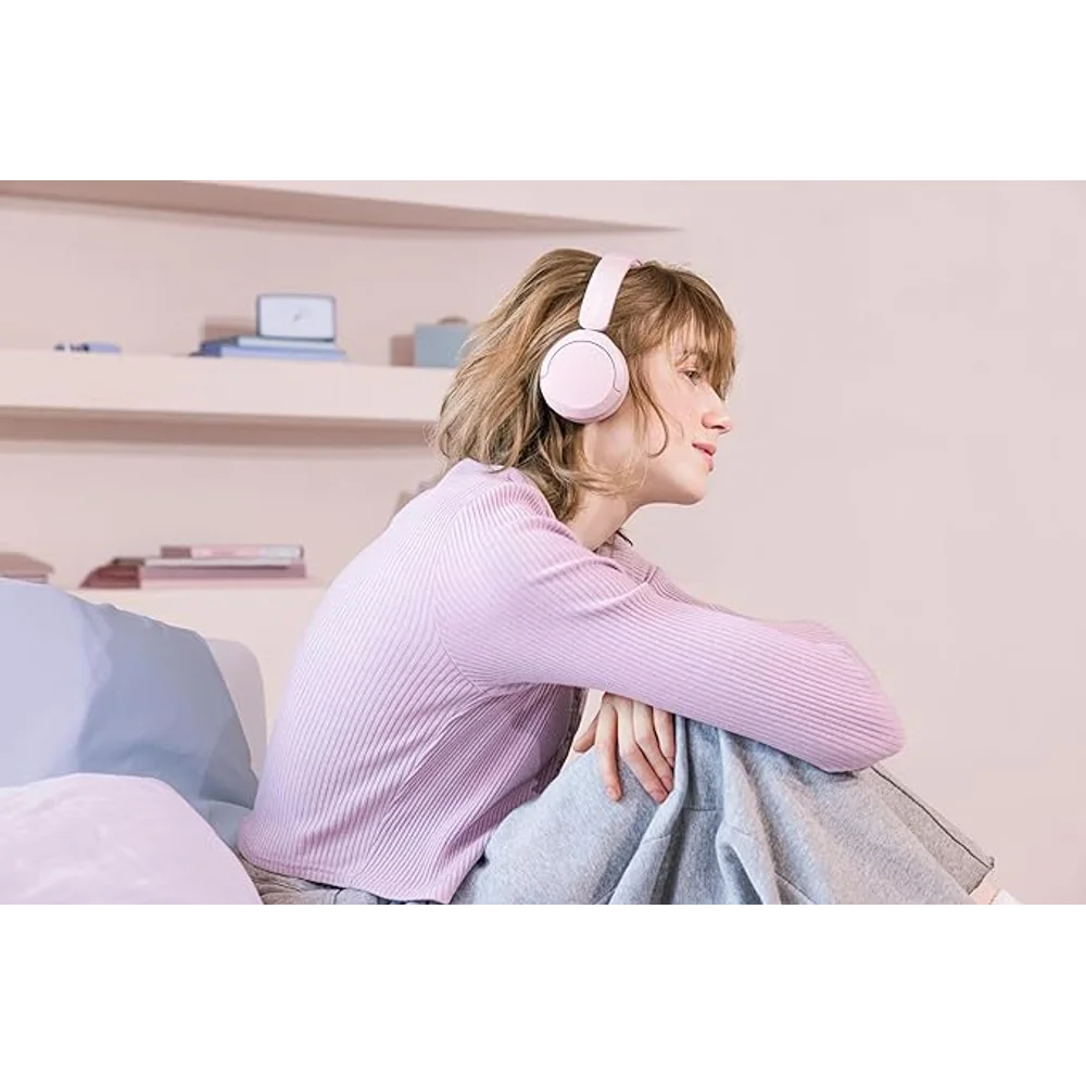 Sony WH-CH520 Wireless Bluetooth On Ear Headphones Pink 5 Sony WH-CH520 Wireless Bluetooth On Ear Headphones Pink - Image 5