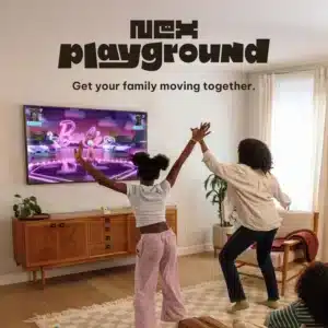 Nex Playground Active Play System – AI Motion Gaming, 5 Games Included, 4 Players, No Controllers