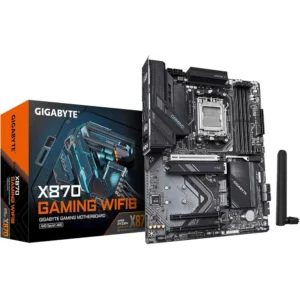 GIGABYTE X870 Gaming WIFI6 - AM5 ATX Motherboard, DDR5, PCIe 5.0, USB4, WiFi 6