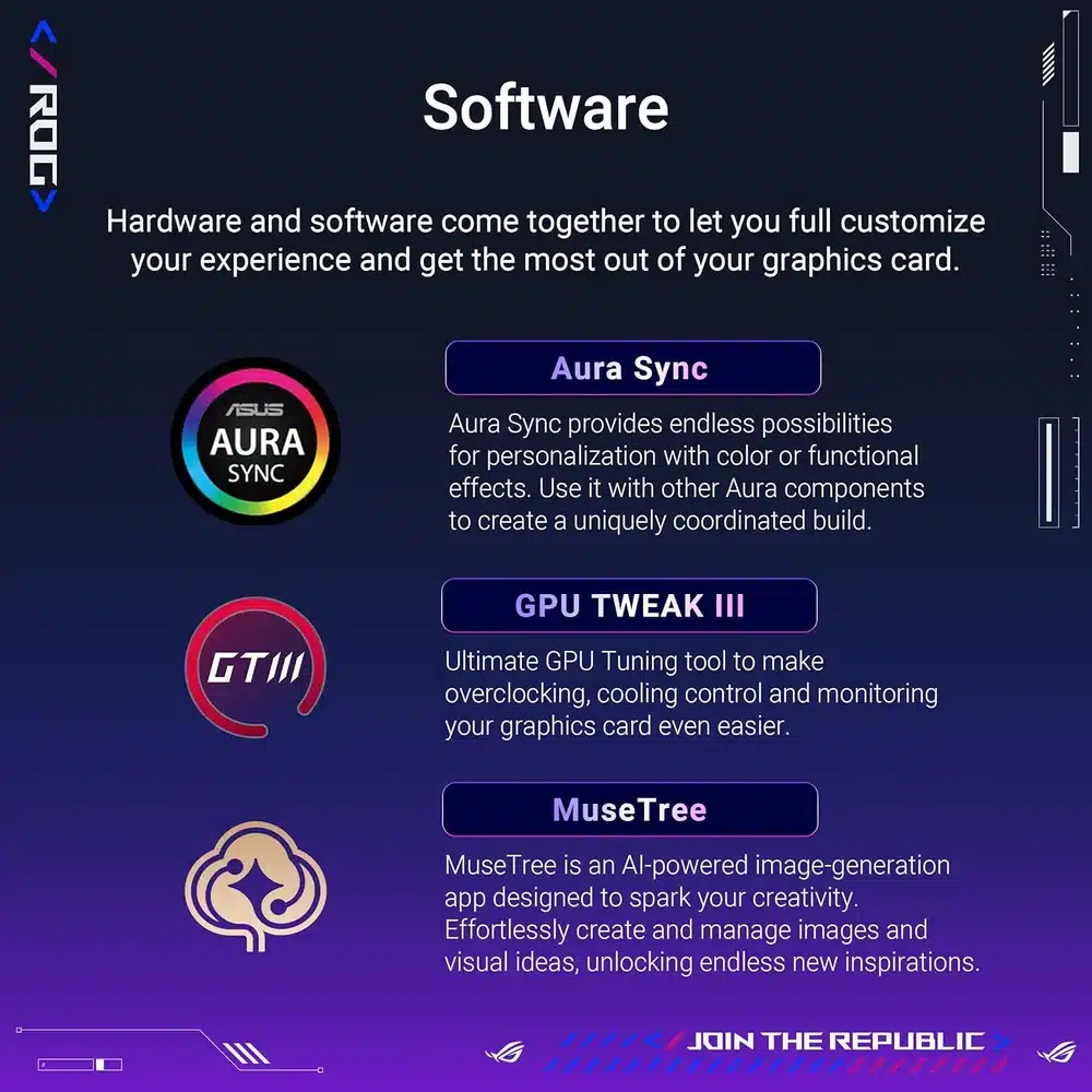 ASUS ROG Astral RTX 5090 OC 32GB GDDR7 - PCIe 5.0, 4-Fan, Vapor Chamber, HDMI 2.1 7 ASUS ROG Astral RTX 5090 OC 32GB GDDR7 - PCIe 5.0, 4-Fan, Vapor Chamber, HDMI 2.1 - Image 7