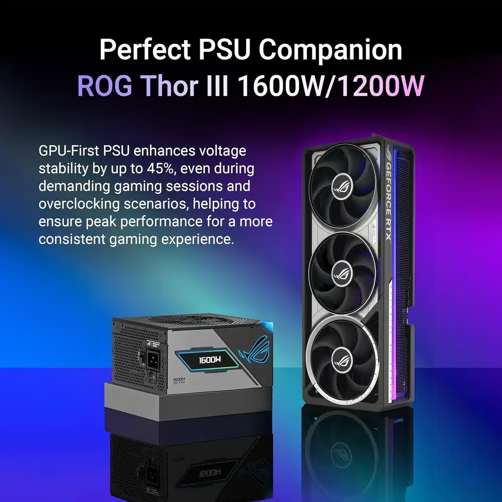 ASUS ROG Astral RTX 5090 OC 32GB GDDR7 - PCIe 5.0, 4-Fan, Vapor Chamber, HDMI 2.1 6 ASUS ROG Astral RTX 5090 OC 32GB GDDR7 - PCIe 5.0, 4-Fan, Vapor Chamber, HDMI 2.1 - Image 6