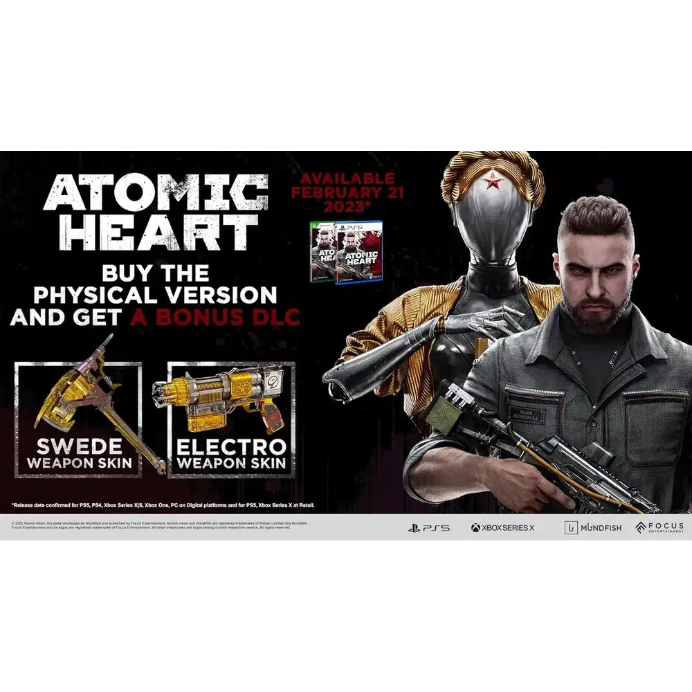 Atomic Heart PS5 - Soviet Sci-Fi FPS, Polymer Powers, Open World, 4K 60FPS 4 Atomic Heart PS5 - Soviet Sci-Fi FPS, Polymer Powers, Open World, 4K 60FPS - Image 4