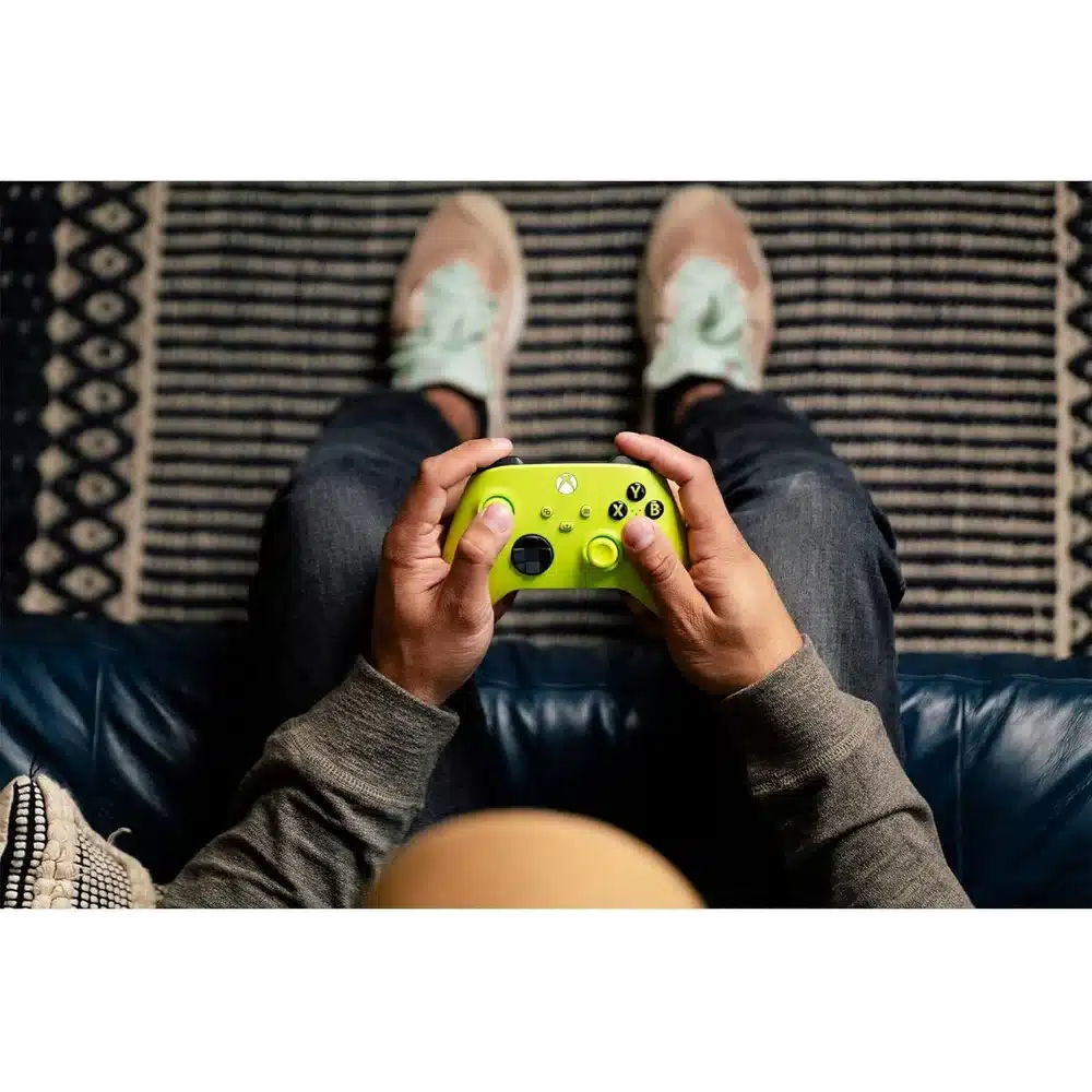 Xbox Wireless Controller Electric Volt for Xbox Series X|S Xbox One Windows PC Neon Yellow Green Wireless Gaming Controller 5 Xbox Wireless Controller Electric Volt for Xbox Series X|S Xbox One Windows PC Neon Yellow Green Wireless Gaming Controller - Image 5
