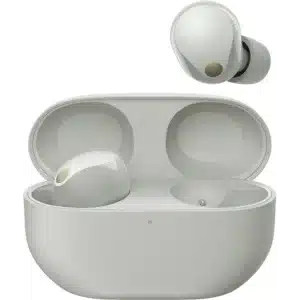 Sony WF-1000XM5 Silver - Wireless Noise Cancelling Earbuds, Bluetooth, 36H Battery, Fast Charging, IPX4