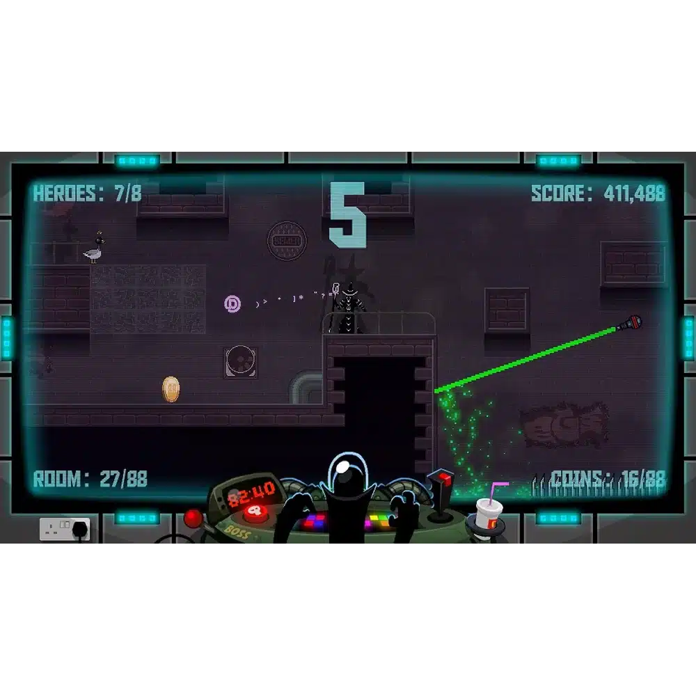 Rising Star Games 88 Heroes 98 Heroes Edition Switch - Roguelike Platformer, 98 Playable Heroes, Co-op Multiplayer 5 Rising Star Games 88 Heroes 98 Heroes Edition Switch product gallery image - Totot.ae