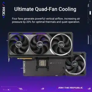 ASUS ROG Astral RTX 5090 OC 32GB GDDR7 – PCIe 5.0, 4-Fan, Vapor Chamber, HDMI 2.1